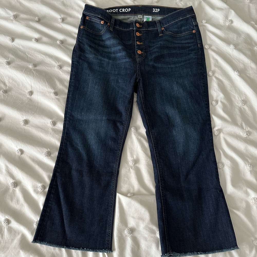 J Crew demi boot crop, 32P